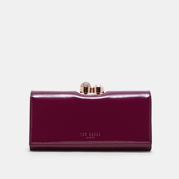 ted baker rose gold matinee purse